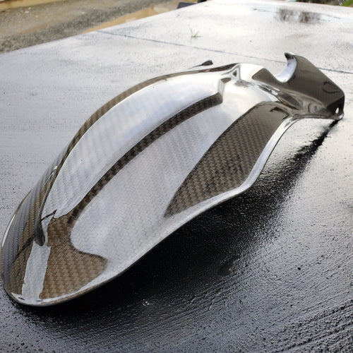 carbon fiber Ducati wheel hugger