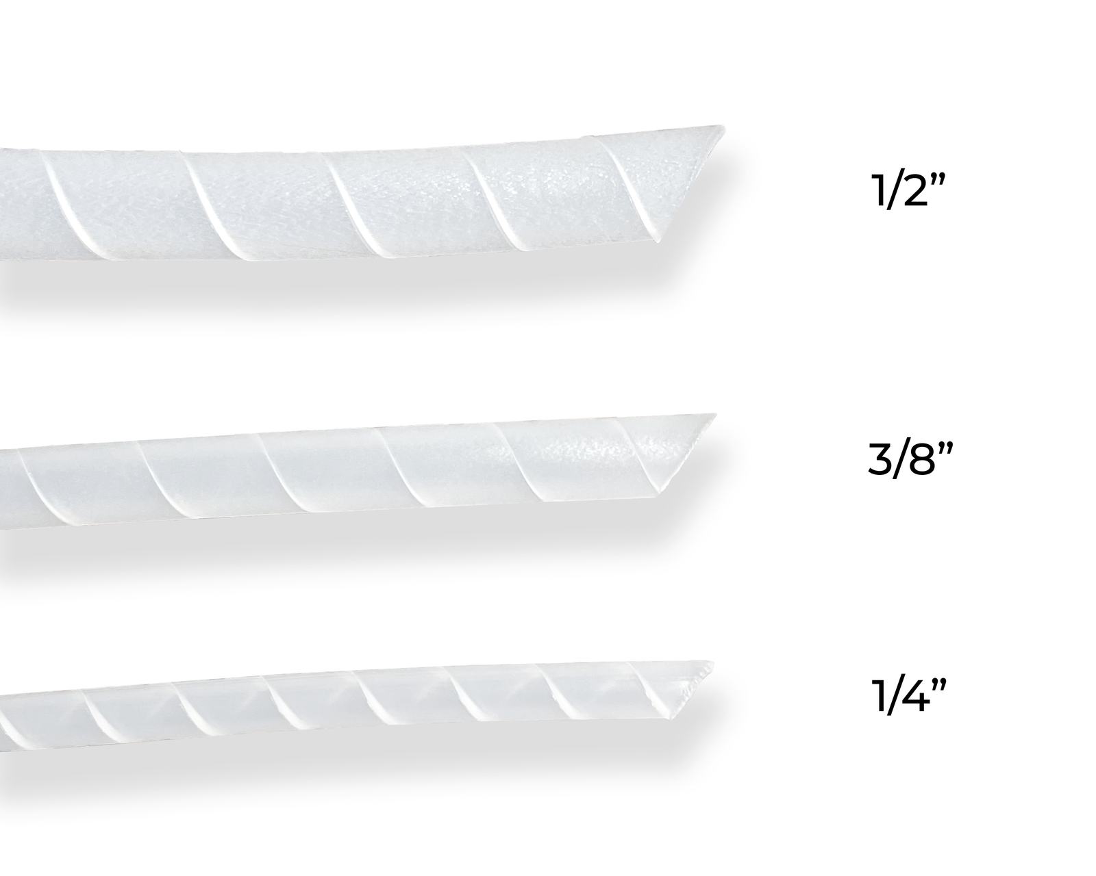 Spiral Tubing (1/4", 3/8", 1/2")