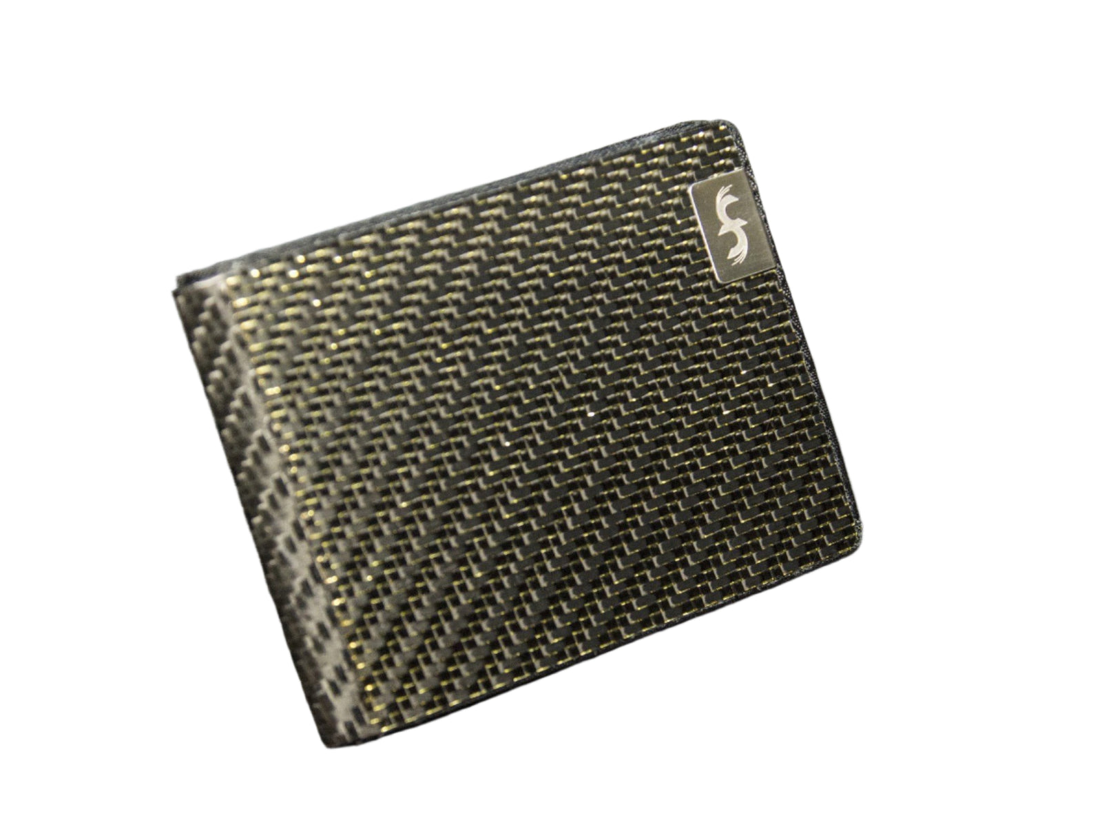 Gold Reflections MAX - Carbon Fiber Bifold Wallet