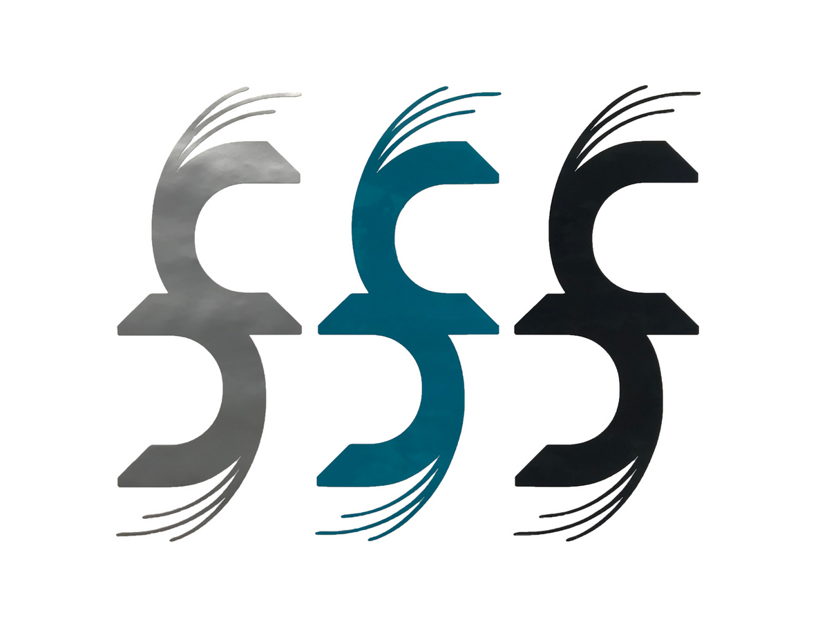 Common Fibers Vinyl Decal Logo Sticker | Common Fibers