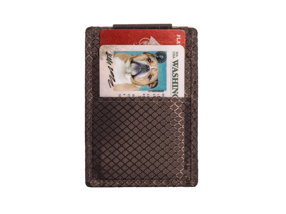 Carbon Fiber Money Clip Wallet | Common FIbers Blue / TWILL Carbon Fiber Money Clip Wallet | Common FIbers Blue / TWILL