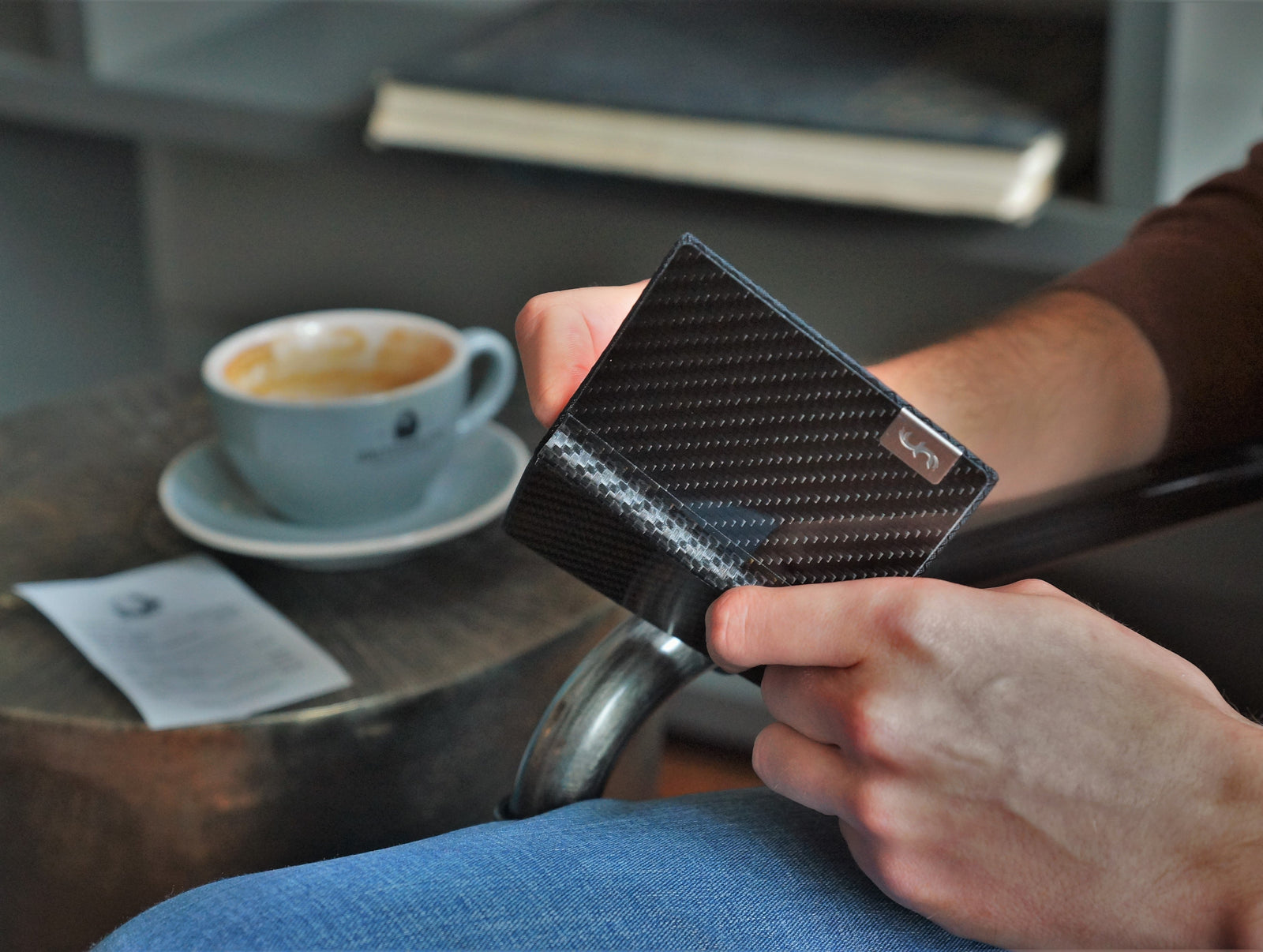 Reflections SLM - Minimalist Carbon Fiber Wallet