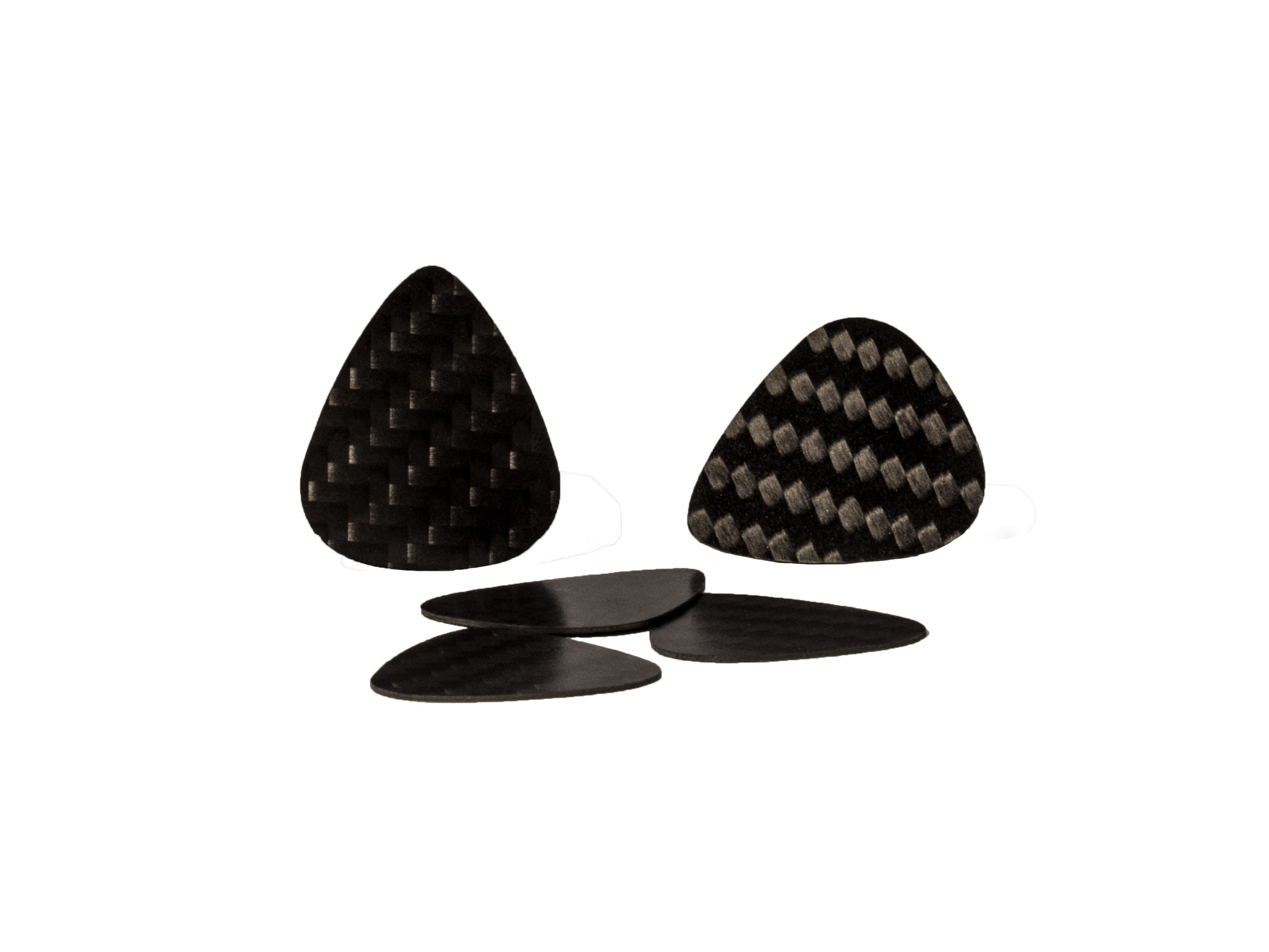Carbon Fiber Guitar Picks Set Common Fibers