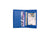 Blue ripstop nylon interior with a few card slots including I.D slot