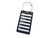 Carbon fiber luggage tag with a place to add personal information